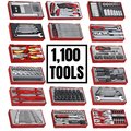 Teng Tools 1,001 Piece Mixed Hand Tool Bundle (No Storage) - TCMM1001 TCMONSTERTOOLS